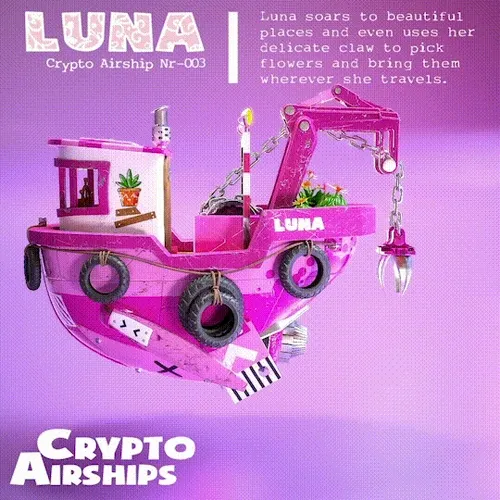 Crypto Airships • #003-Luna