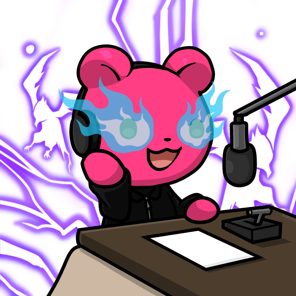 Leelee-Podcaster-Pinkbear #02828