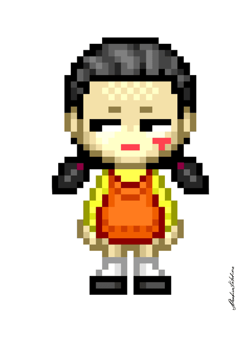 Squid Game | Red Light, Green Light (무궁화 꽃이 피던 날) | COLLABORATION PIXEL FREAK & MARKINA 