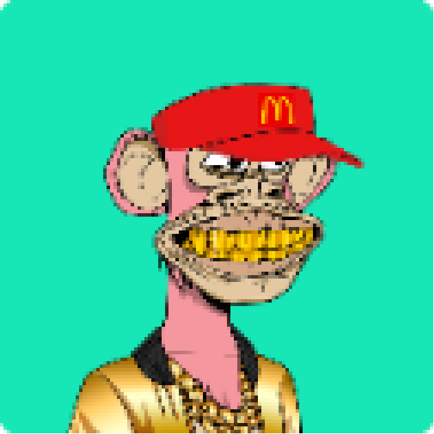 Fast Food Pixel Bored Ape #37