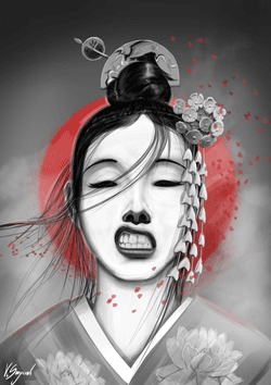 Asian themed Digital Art collection image