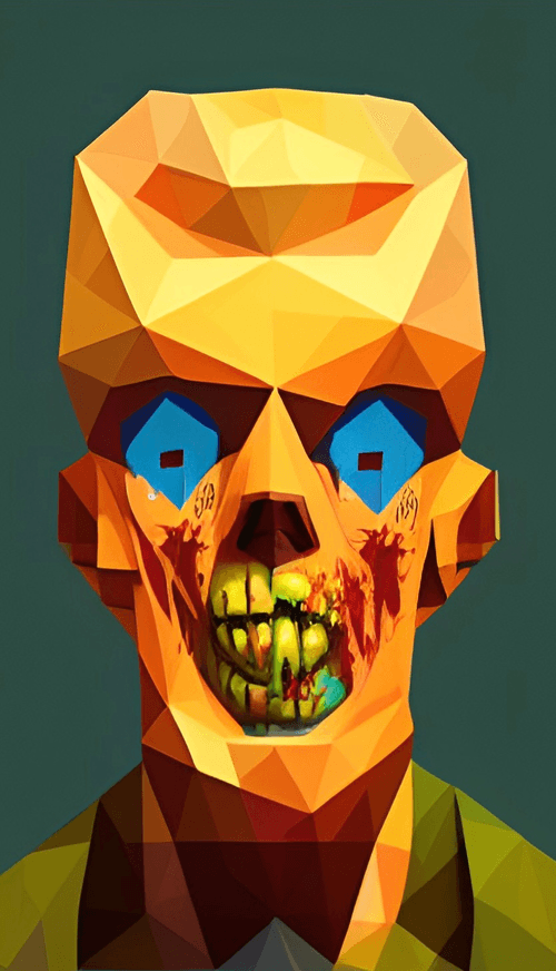 normal orange zombie