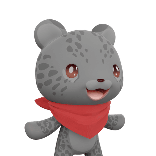 3D LEELEE-Black leopard-Normal-#00557
