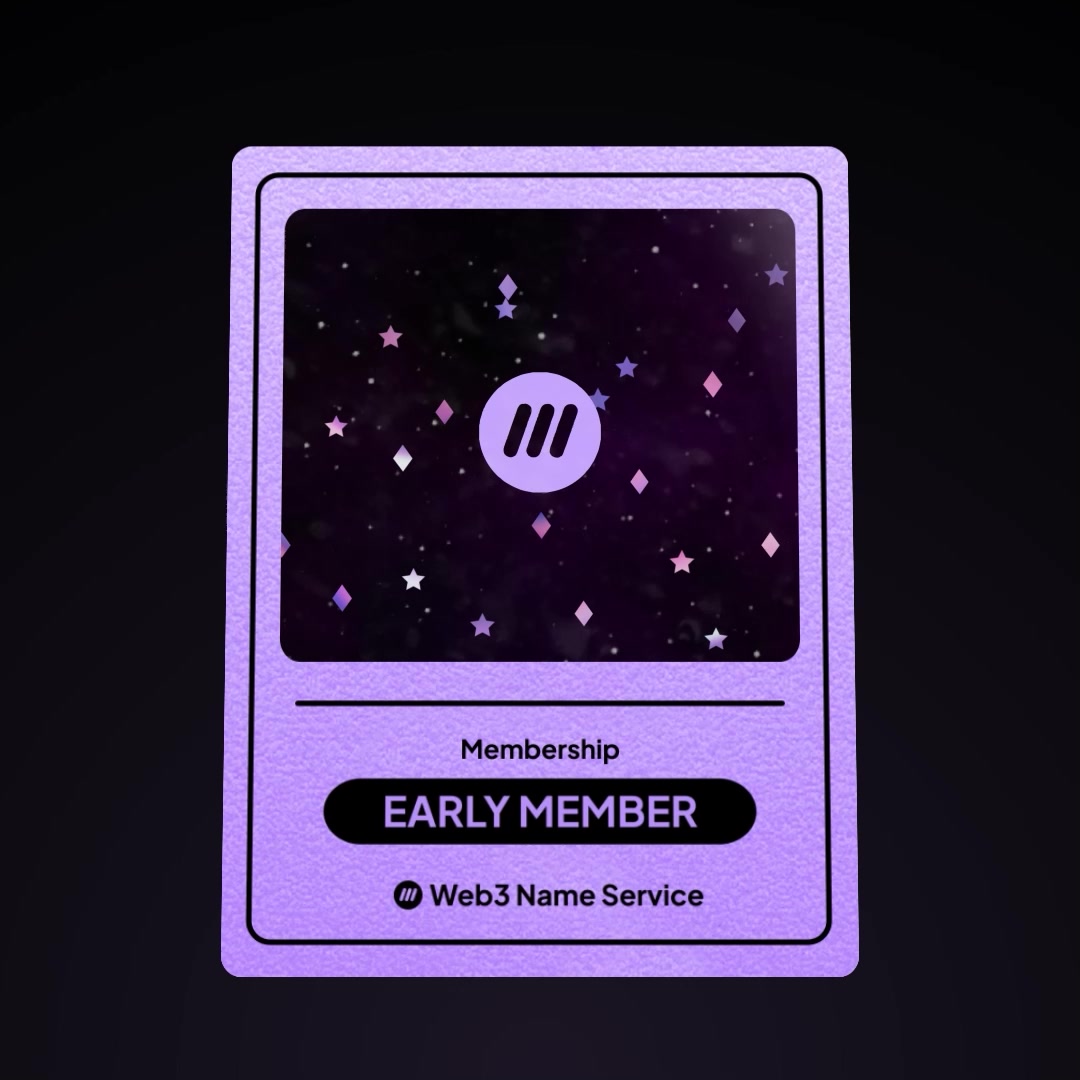 WNS: Early Member #1
