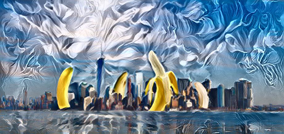 Banana skyline