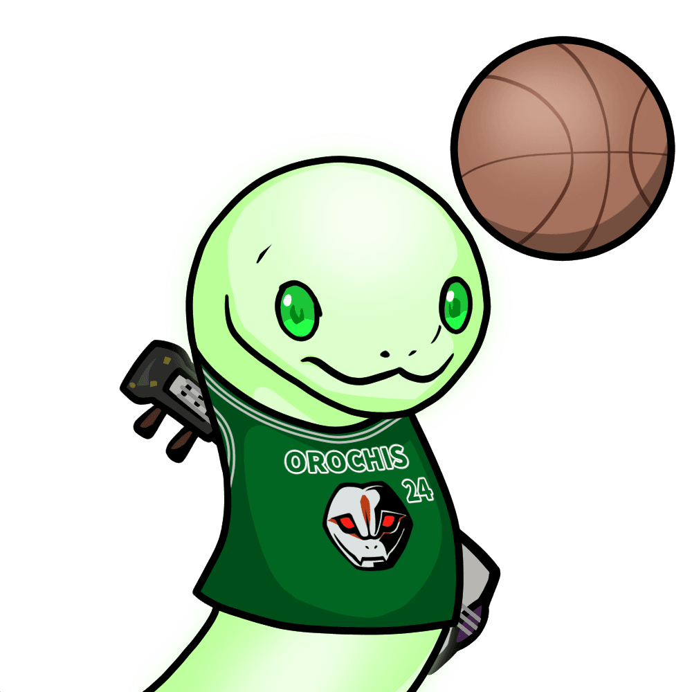 Orochi-Basketball player-Glow stick #03462