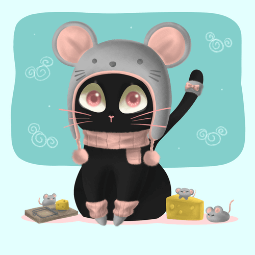 BlackCat-Mouse