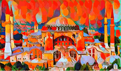 Abstract Istanbul