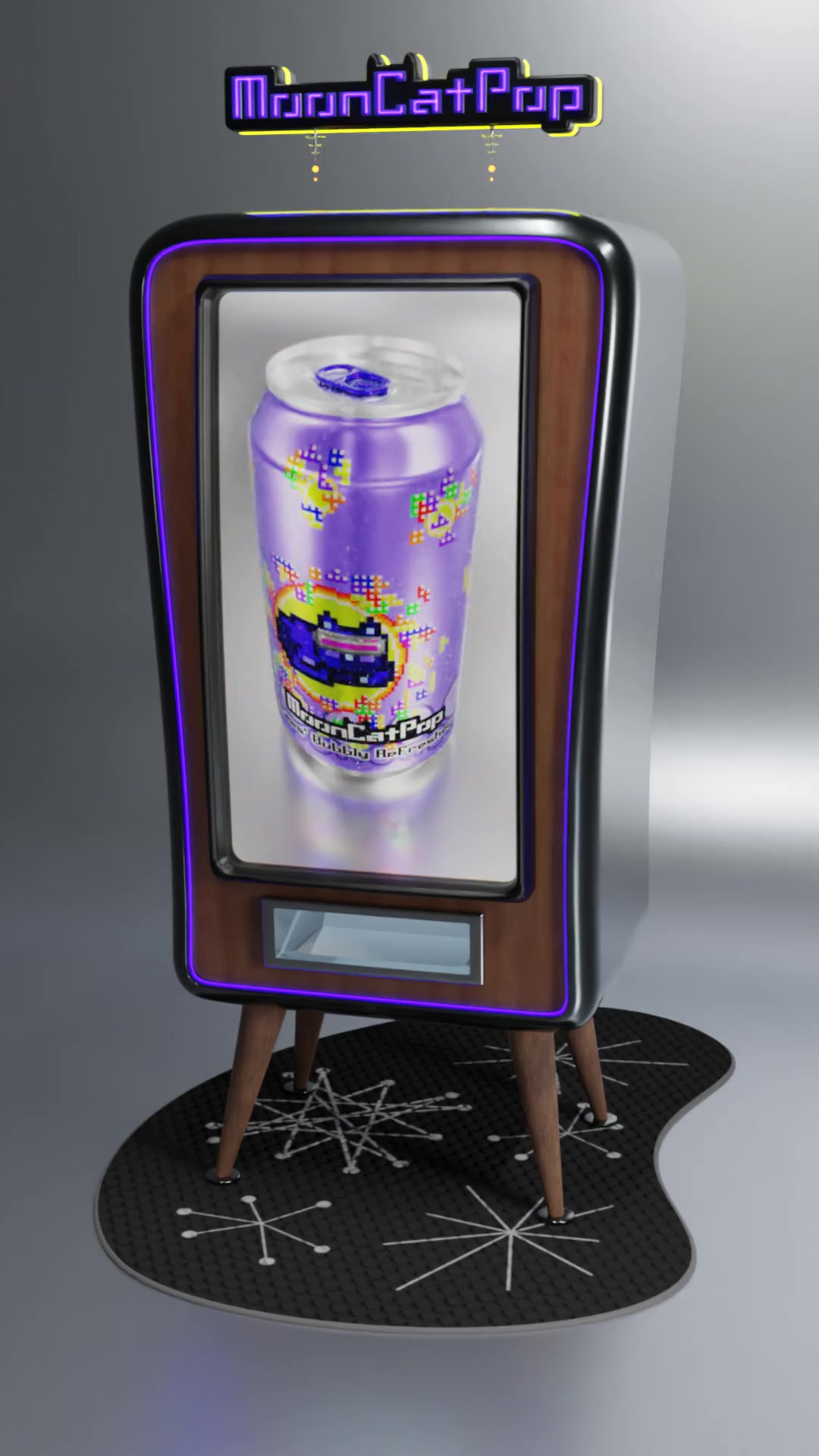 Paws' Bubbly Refresher Vending Machine