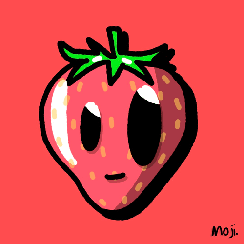 Strawberry Moji