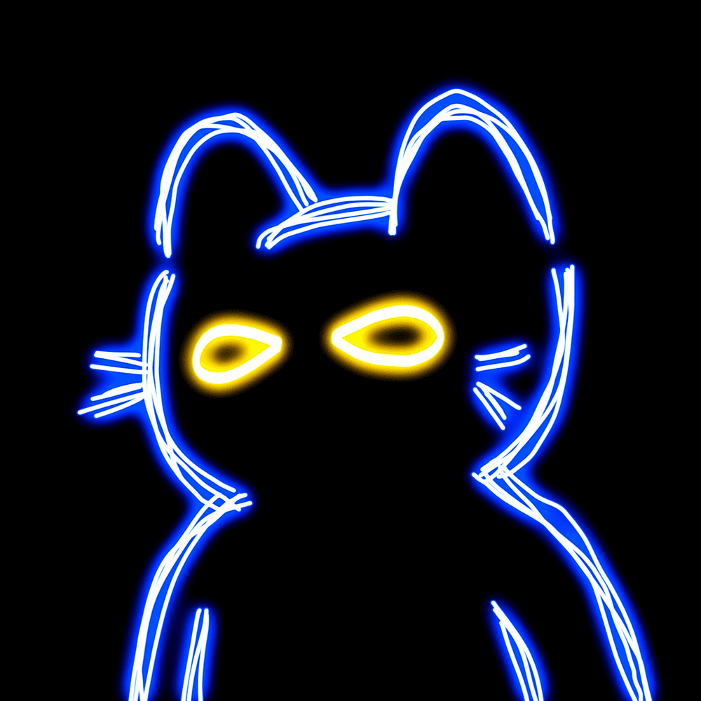Neon Cat #139 - Neon Cats