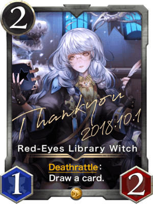 Red-Eyes Library Witch 110000079