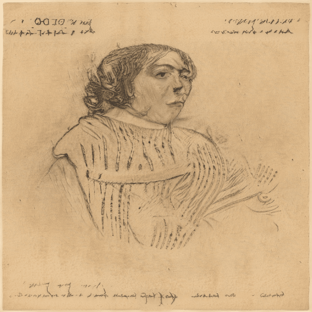The Portrait of The Composer Maria Lefkowitz