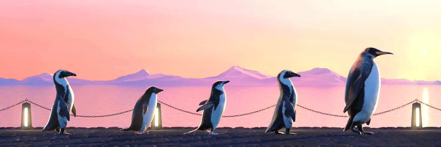 Five Penguins #1778
