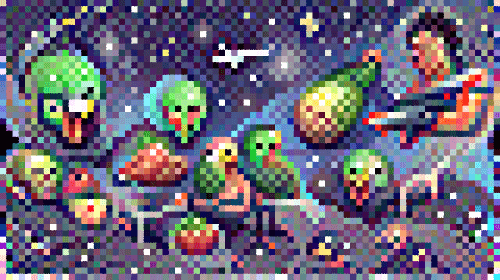 avocados in space 