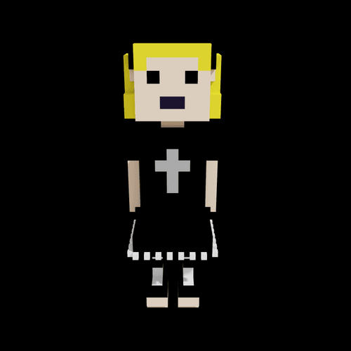 ALICE VOXEL Goth Loli #1