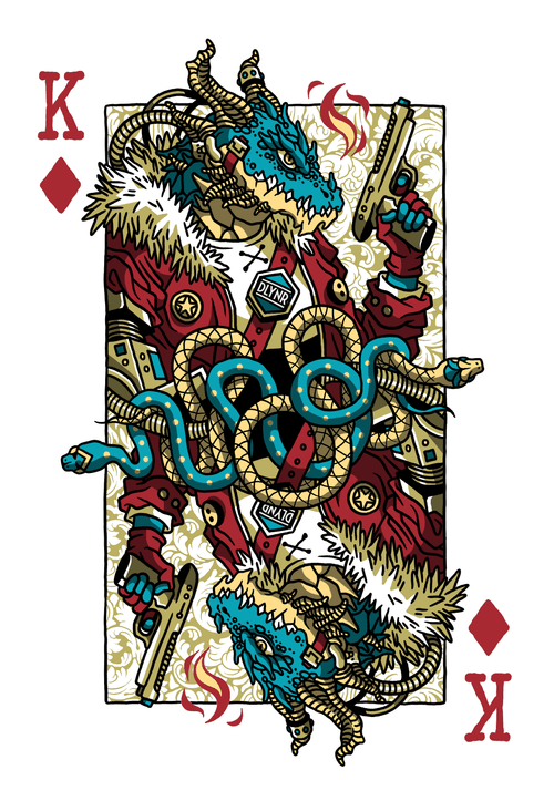 King of Diamonds #001 Gold