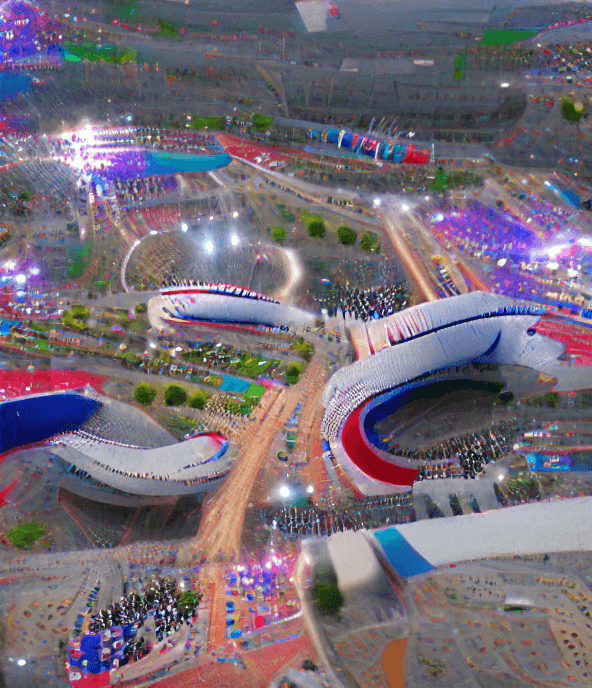 Tokyo Olympics 2020 Allegory Series - Alternative Reality #30