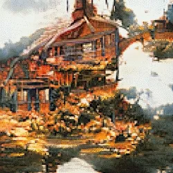 The Eccentric's River House