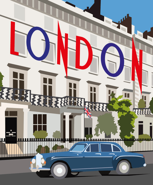 Bentley in London, UK.