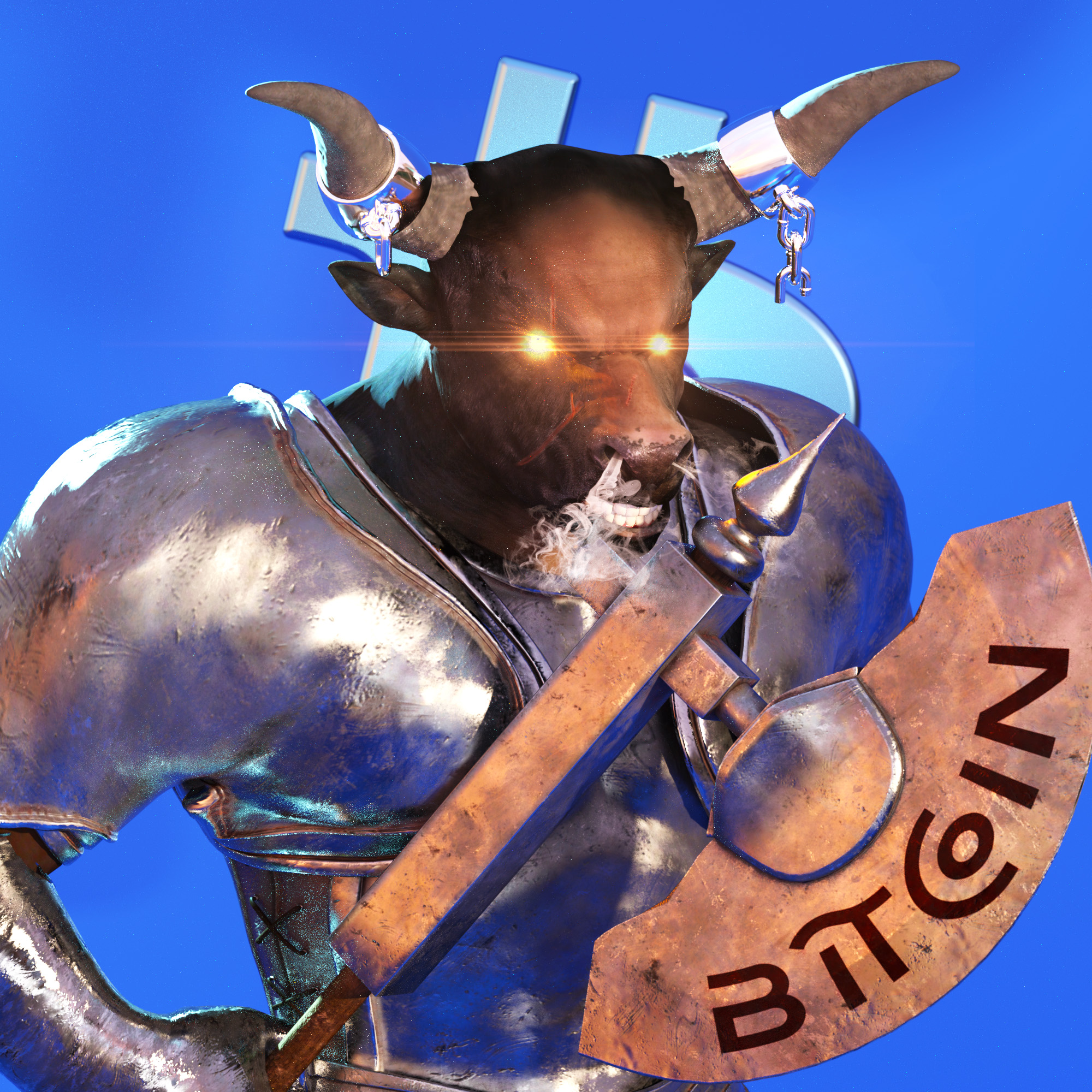 Avatar Bitcoiner - Bull Knight