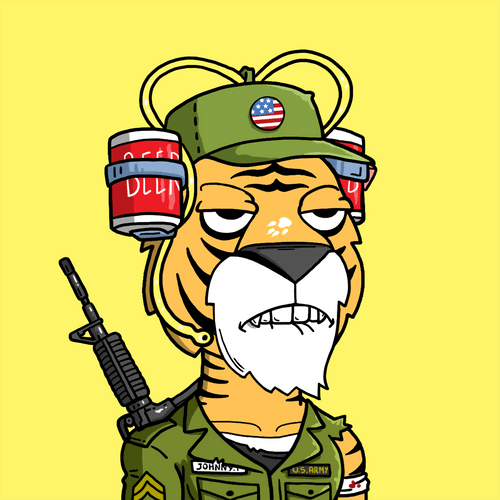 Grouchy Tiger Social Club #8534