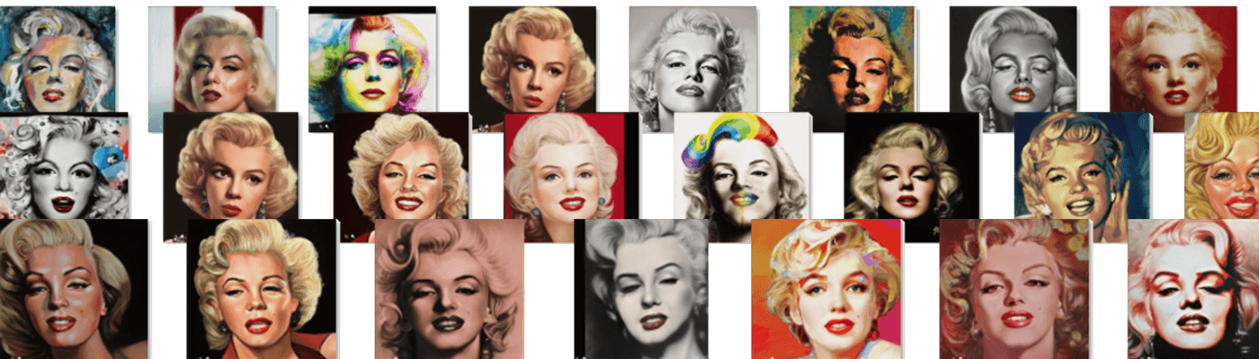Beautiful Marilyn Monroe Comes Alive by James Murray