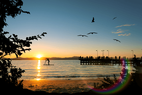 Sunset at Magic Island