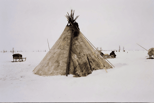 in Siberia with Giuseppe Tornatore