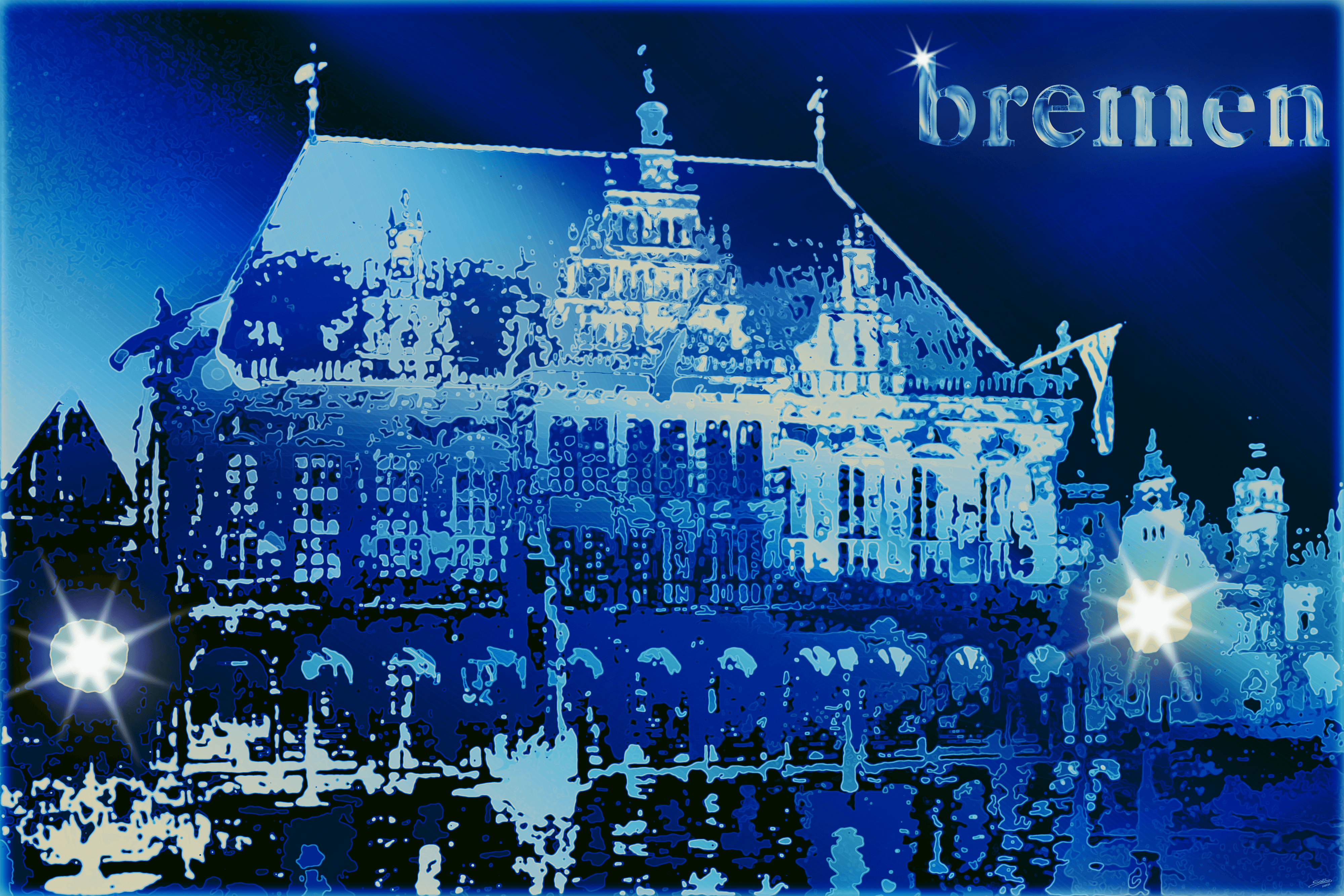 Bremen City Hall – Blue Metal Edition – Salinos 19/22 #010