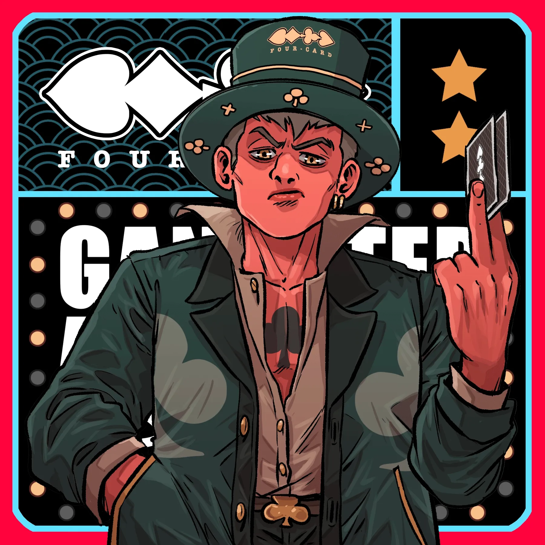 GANGSTER ALL STAR UNIVERSE#043 : FOUR-CARD #04
