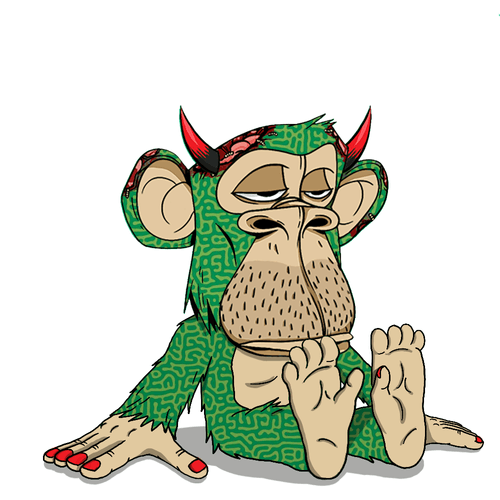 Resting Ape #140