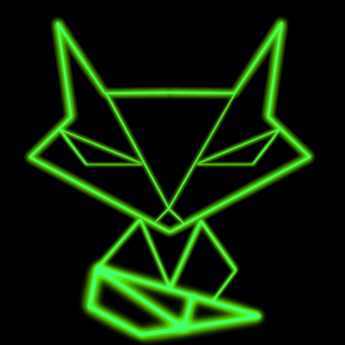 Green Neon Fox