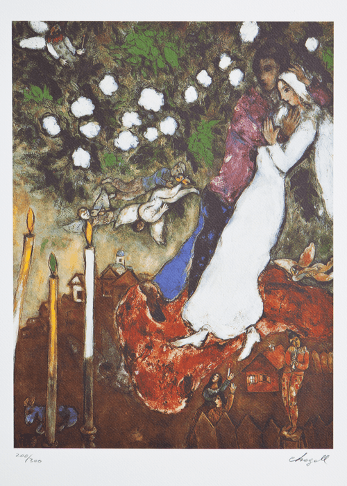 M. Chagall - The Three Candles