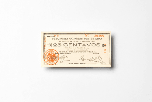 0.25 Pancho Villa Pesos #10