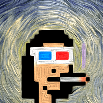Van Gogh Punk #9454
