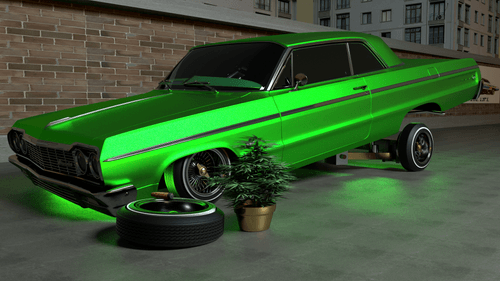 Crypto Lowrider's X Kush Cabin