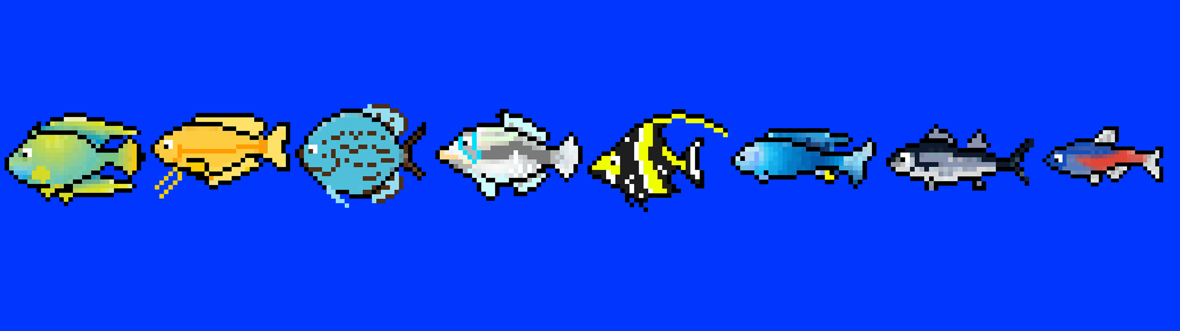 PixelFish AnimatedGif - Collection | OpenSea