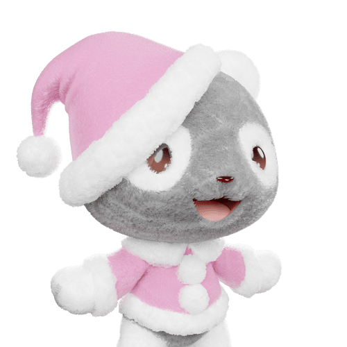 3D LEELEE-Santa-Reverse-Fluffy-#20468