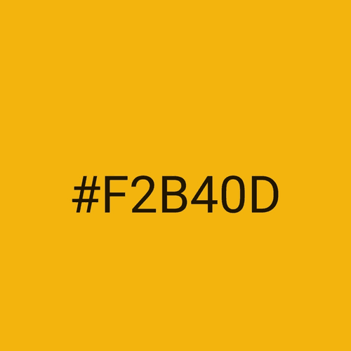 #F2B40D  - RNG Color Experiment 
