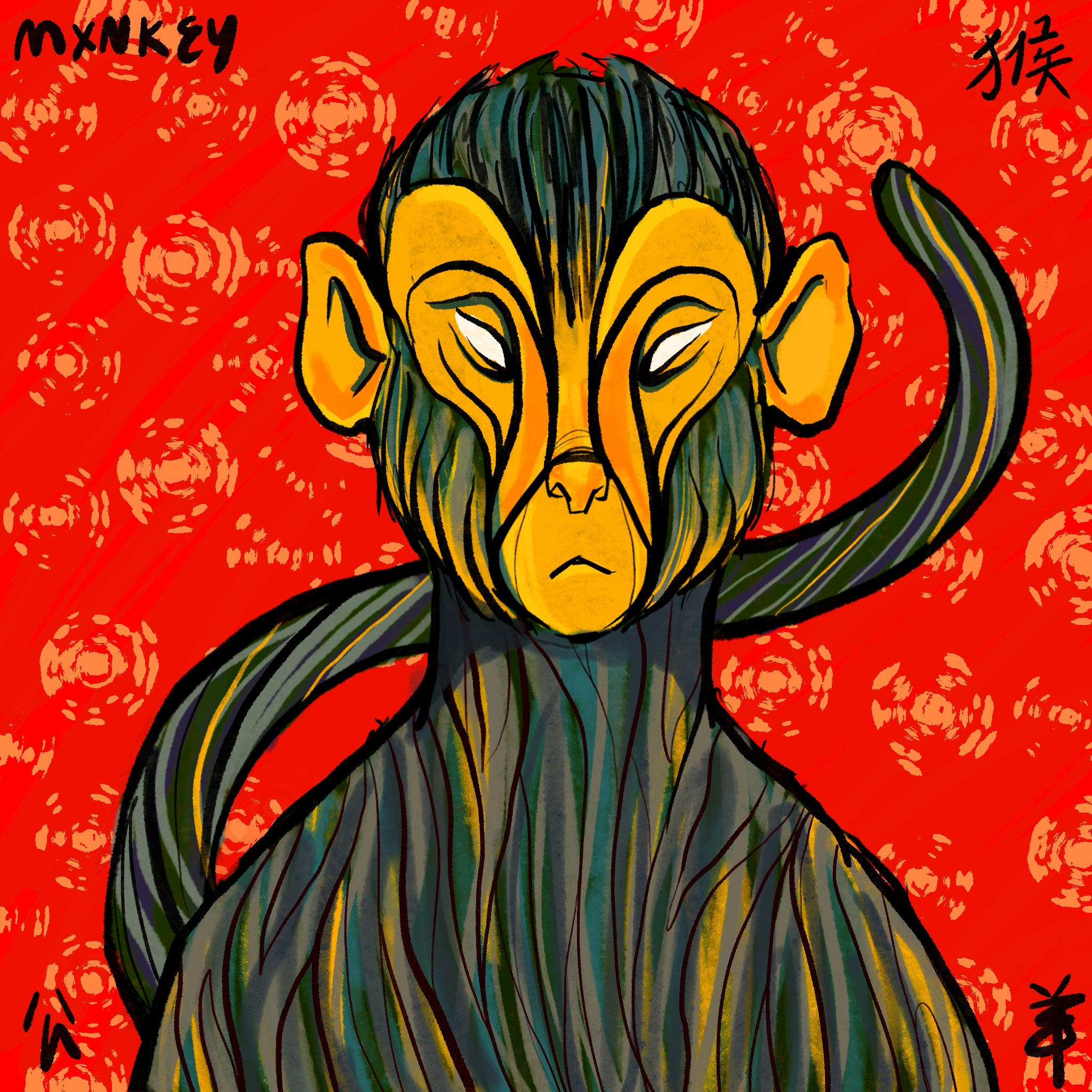 Lunar Zxdiac - Monkey