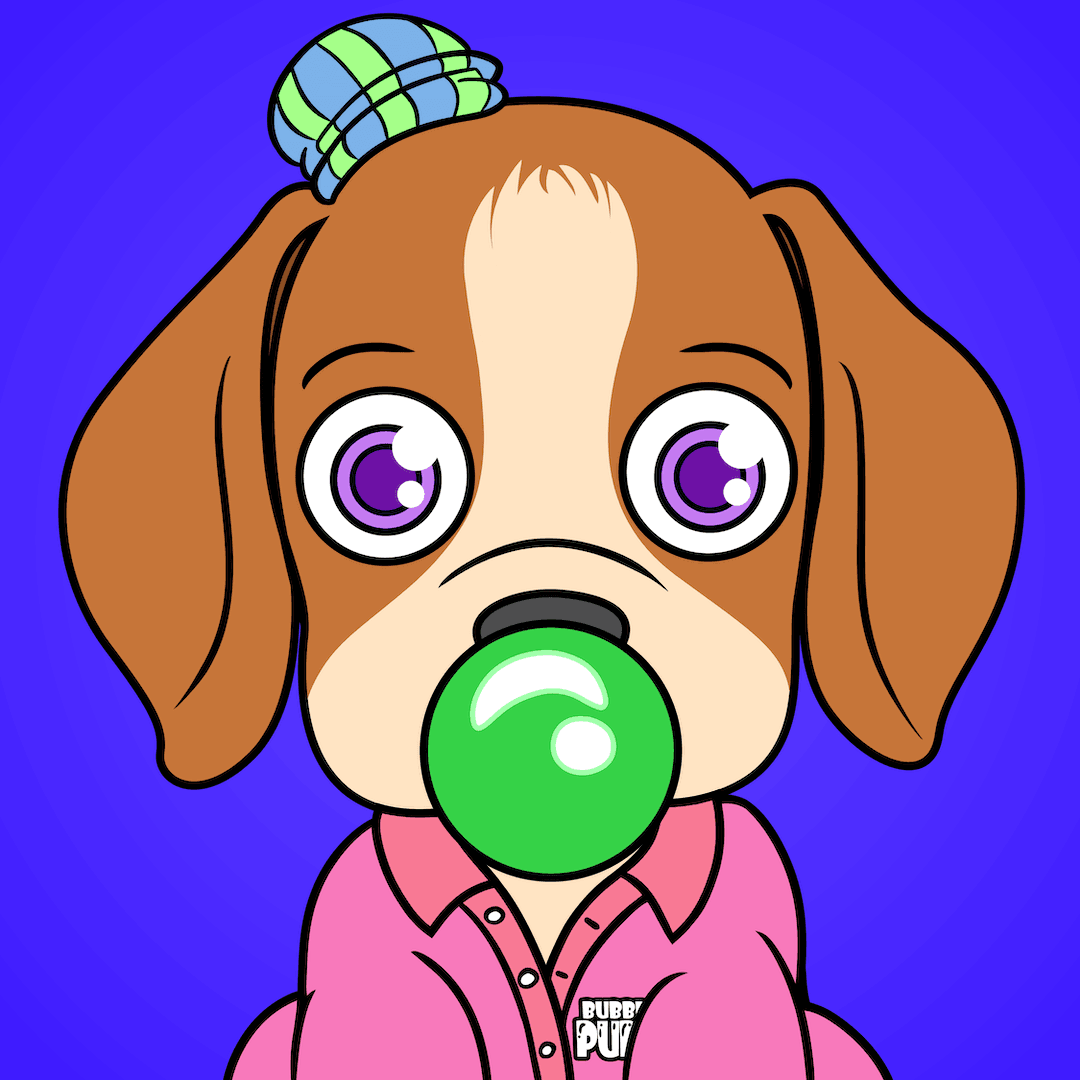 Bubblegum Puppy #8667