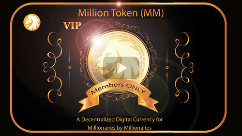 Million Token (MM) Members Only VIP Crypto Trading Card NFT - Flare