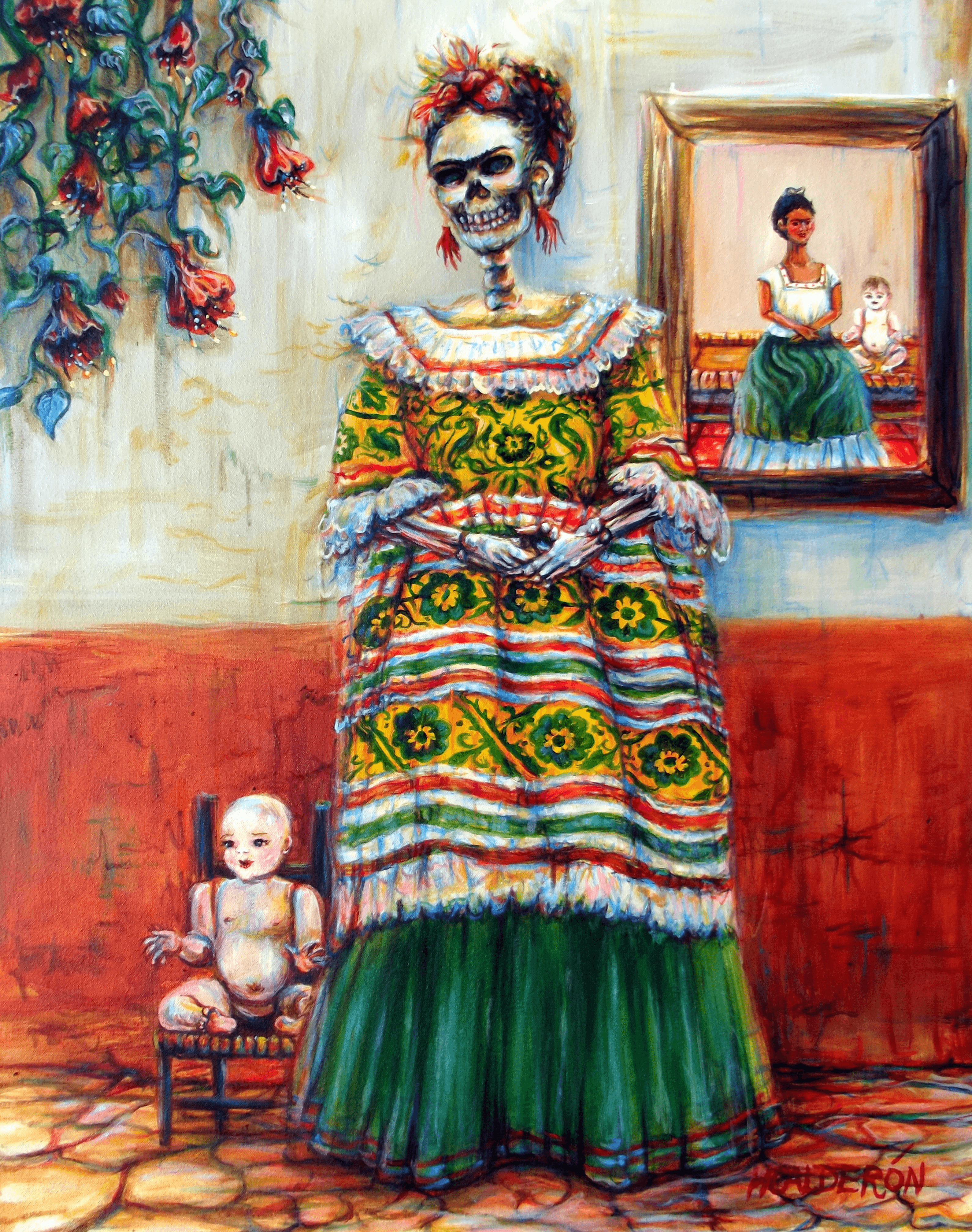 Frida and her doll