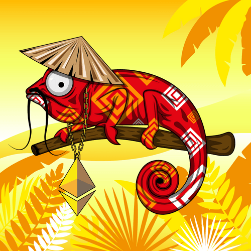 Suspicious Chameleon #1439