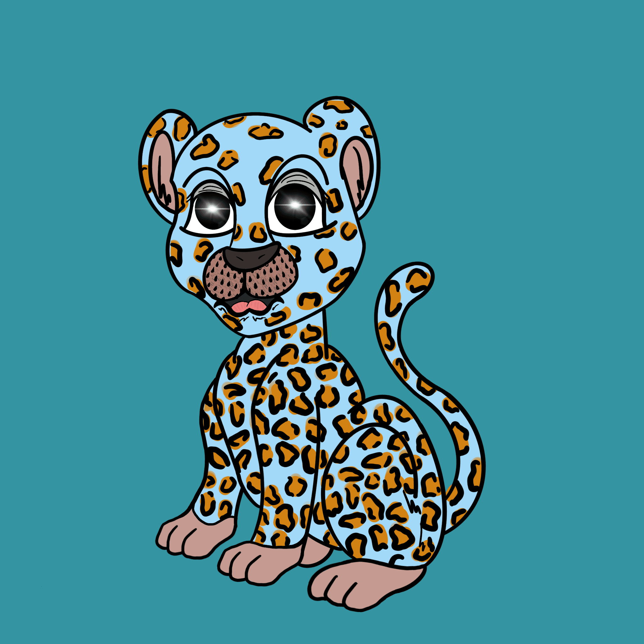 Sneaky Cheetah Club #247
