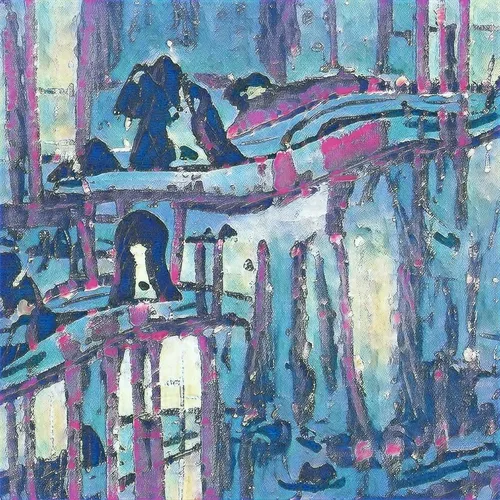 Generative Painting Transition