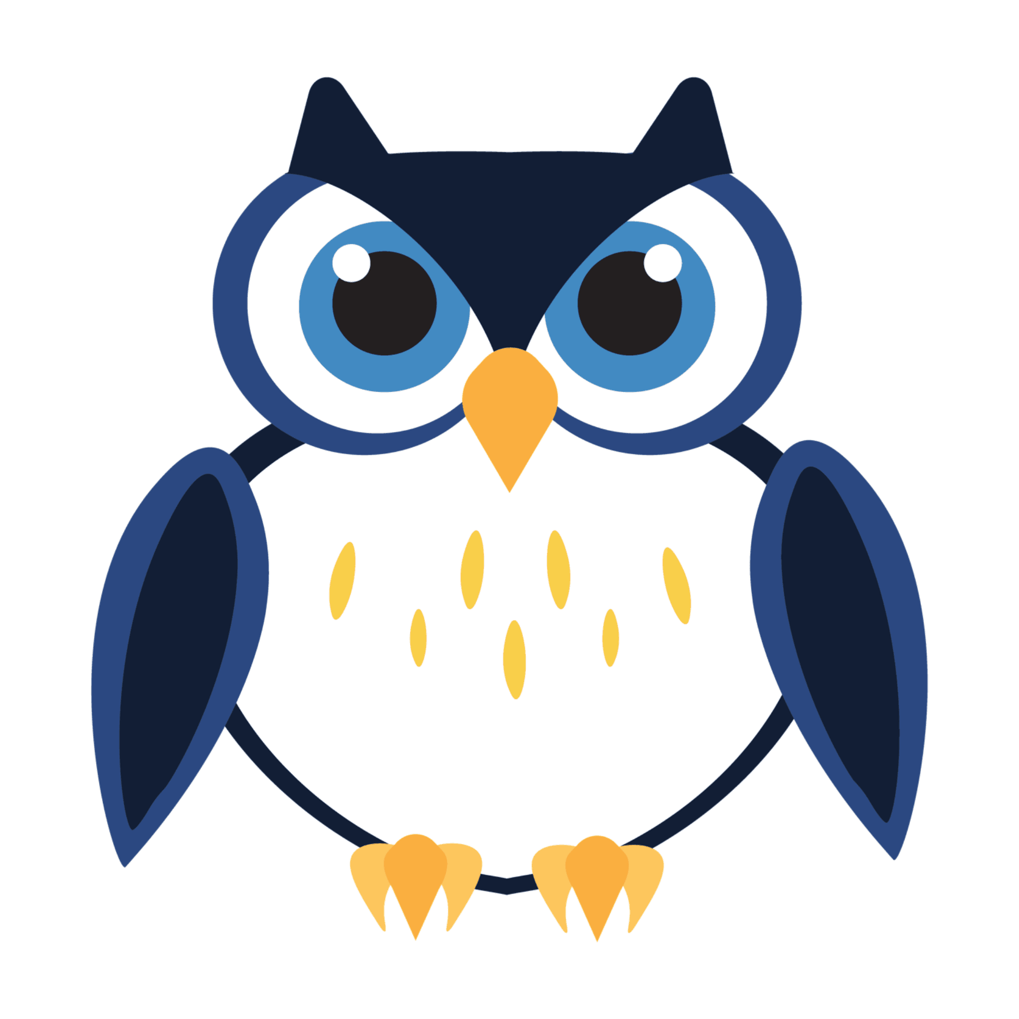 Ether Owl No. 4 - The Blue One