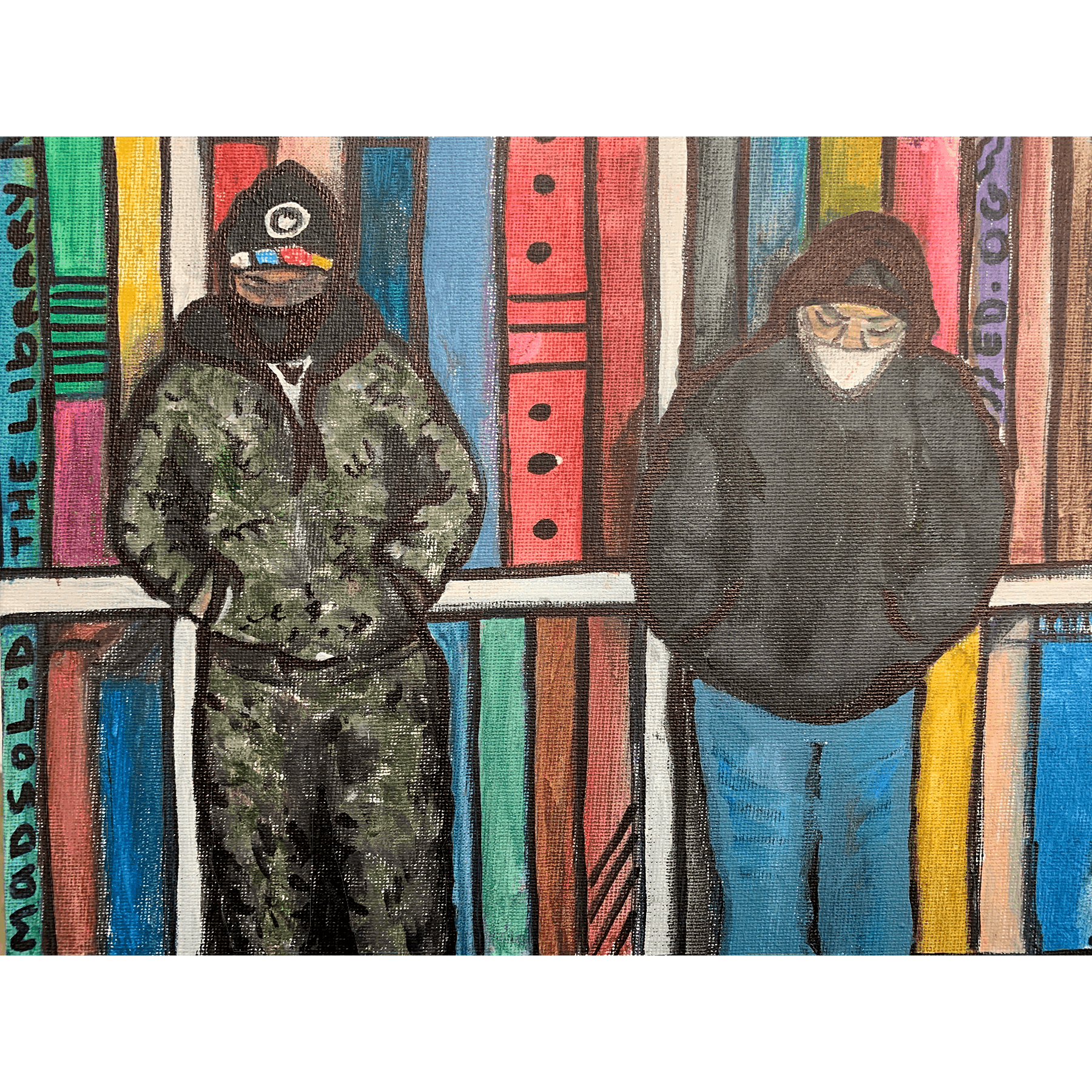 The Library Vinyl & Painting