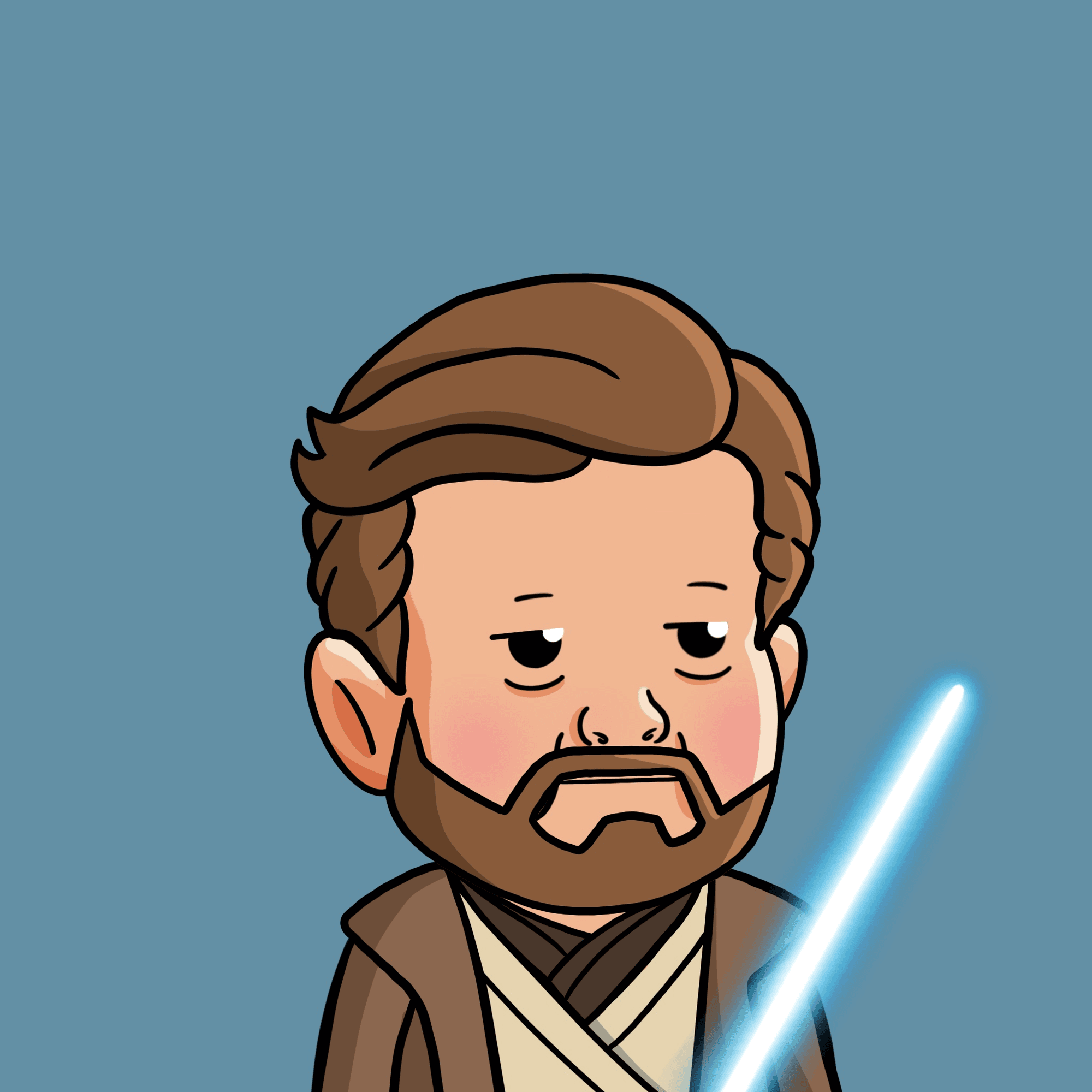 1094 Obi Wan Hasbulla - Crypto Hasbulla | OpenSea